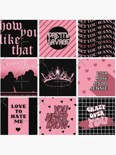 Alternative view of Blackpink Cozy Throw Pillow