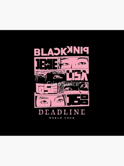Alternative view of Kpop Merch Shirt Blackpink World Tour Fan Tee Tapestry