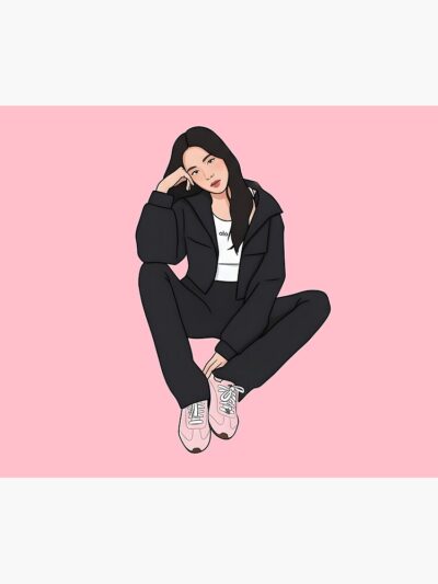 Alternative view of Best Jisoo Kim Blackpink Tapestry