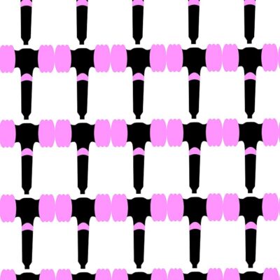 Alternative view of Blackpink Light Stick Tote Bag