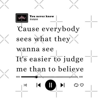 Alternative view of You Never Know Kpop Lyrics Tote Bag