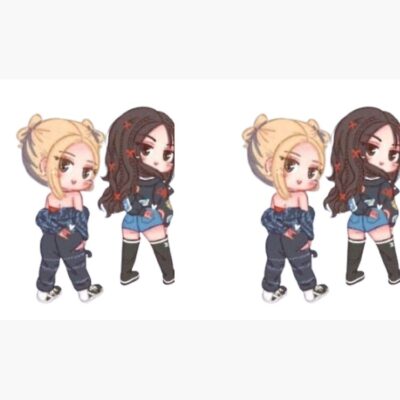 Alternative view of New Blackpink Chibi Fan Art Cute Kawaii K Pop Cartoon Aesthetic Mug