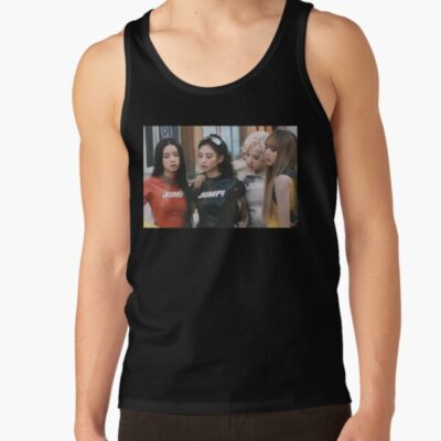 Alternative view of Blackpink Jump Merch Jennie Rose Jisoo Lisa Merch Kpop Girls Tank Top