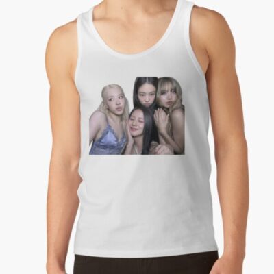 Alternative view of Blackpink Jennie Rose Jisoo Lisa Merch Kpop Girls Tank Top