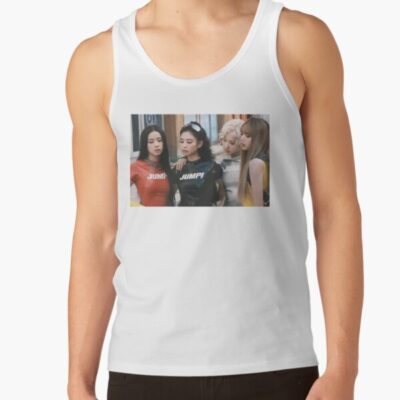 Alternative view of Hot New Blackpink Jump Merch Jennie Rose Jisoo Lisa Merch Kpop Girls Tank Top