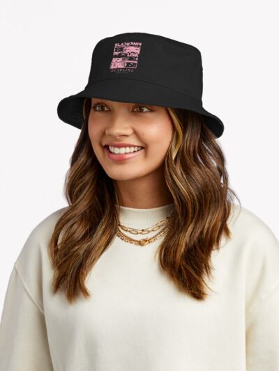 Alternative view of Blackpink World Tour Tee Born Pink Shirt Kpop Fan Tee Bucket Hat