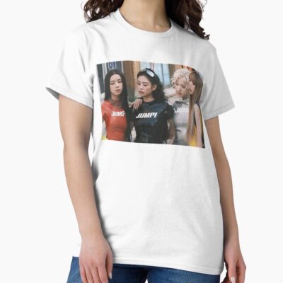 Alternative view of Blackpink Jump Merch Jennie Rose Jisoo Lisa Merch Kpop Girls Group Kawaii Kpop  T-shirt