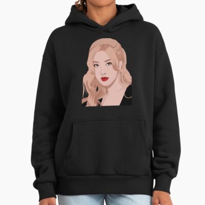 Alternative view of Roe Blackpink In A Stunning Vector Digital Portrait Hoodie