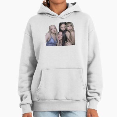 Alternative view of Blackpink Jennie Rose Jisoo Lisa Merch Kpop Besties Gifts Hoodie