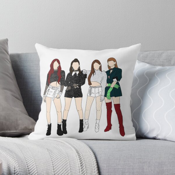 Blackpink Elegant Throw Pillow