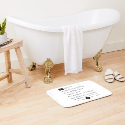 Alternative view of You Never Know Kpop Lyrics Bath Mat