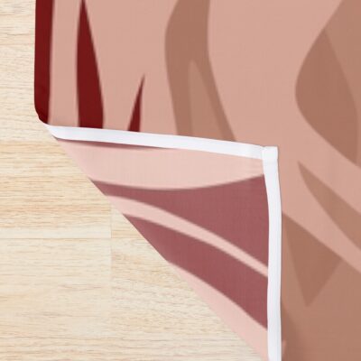 Alternative view of Rose A9 De Blackpink In A Stunning Vector Digital Portrait Shower Curtain