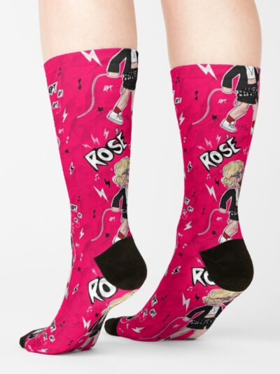 Alternative view of Rose Apt Design Cute Fanart Socks